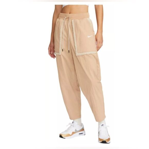 Nike Women's Sportswear Essential Woven High Rise Pants - Picture 1 of 11